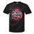 Retro Graphic Print With a Touch Of Nostalgia Tie-Dye T-Shirts Black Tie-Dye Retro Graphic Print With a Touch Of Nostalgia Tie-Dye T-Shirts Black Tie-Dye