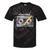 Rewind Cassette Tape Nostalgia 80s 90s Retro Music Lover Tie-Dye T-Shirts Black Tie-Dye