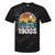 Saying Please Be Patient With Me I'm From The 1900s Tie-Dye T-Shirts Black Tie-Dye