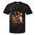 Support Your Local Trick Or Treaters Retro Spooky Nostalgia Tie-Dye T-Shirts Black Tie-Dye