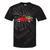 Tis The Season Holiday Nostalgia Red Truck Tie-Dye T-Shirts Black Tie-Dye