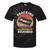 Tracking Adjustments Required Nostalgia VHS Retro Tape Tie-Dye T-Shirts Black Tie-Dye