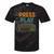 VHS Cassette Retro Analog Nostalgia Theme Tie-Dye T-Shirts Black Tie-Dye