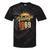 Vintage 1969 Retro Era Badge For Nostalgia Fans Tie-Dye T-Shirts Black Tie-Dye