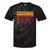 Vintage 1970 Retro Style 70's Born Nostalgia Vibes Birthday Premium Tri-Blend Tie-Dye T-Shirts Black Tie-Dye