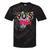Vintage 90's Babe Party Back To 90s Cassette Nostalgia Tie-Dye T-Shirts Black Tie-Dye