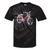 Vintage Bicycle With Playing Cards Nostalgia Tie-Dye T-Shirts Black Tie-Dye