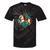 Vintage Carousel Horse Merry Go Round Nostalgia Art Premium Tie-Dye T-Shirts Black Tie-Dye
