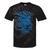 Vintage Racing Automotive Nostalgia Distressed Car Premium Tri-Blend Tie-Dye T-Shirts Black Tie-Dye