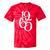 1965 Vintage Retro Birthday Year Nostalgia Tie-Dye T-Shirts Red Tie-Dye