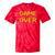 1980s Nostalgia Arcade Gamer Retro Video Game Novelty Tie-Dye T-Shirts Red Tie-Dye