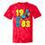 1983 Retro Raised In The 80s Old School Nostalgia Vibes Tie-Dye T-Shirts Red Tie-Dye 1983 Retro Raised In The 80s Old School Nostalgia Vibes Tie-Dye T-Shirts Red Tie-Dye