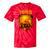 1985 Vintage Sunset Surf Truck Retro Beach Nostalgia Tie-Dye T-Shirts Red Tie-Dye