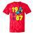 1987 Retro Raised In The 80s Old School Nostalgia Vibes Tie-Dye T-Shirts Red Tie-Dye