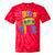 2000's Vibe Hip Hop Costume Early 2000s Party Nostalgia Tie-Dye T-Shirts Red Tie-Dye