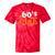 60's Vibe Retro Nostalgia Classic Mixtape Era 1960s Party Tie-Dye T-Shirts Red Tie-Dye
