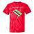 70s 80s 90s Retro Party Costume Nostalgia Cassette Tie-Dye T-Shirts Red Tie-Dye
