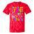 This Is My 70's Costume Nostalgia Mixtape Era 1970s Party Tie-Dye T-Shirts Red Tie-Dye