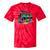 80s 90s Hip Hop Nostalgia Retro Boombox Music Lovers Tie-Dye T-Shirts Red Tie-Dye