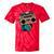 80s 90s Retro Party Costume Nostalgia Boombox Music Hip Hop Tie-Dye T-Shirts Red Tie-Dye