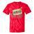 80s 90s Retro Party Costume Nostalgia Cassette Tape Pencil Tie-Dye T-Shirts Red Tie-Dye