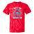 80s Arcade Kid Vintage Gamer Nostalgia Tie-Dye T-Shirts Red Tie-Dye