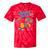 80’s Kid Nostalgia Retro Music Lover Retro 1980s Throwback Tie-Dye T-Shirts Red Tie-Dye