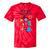 80s Nostalgia Never Forget Tie-Dye T-Shirts Red Tie-Dye
