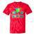 80's Vintage Cassette Tape Nostalgia Mixtape Era 1980s Retro Tie-Dye T-Shirts Red Tie-Dye