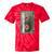 90s MUSIC NOSTALGIA GRAPHIC Raglan Baseball Tee Tie-Dye T-Shirts Red Tie-Dye
