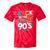 90's Nineties Nostalgia Costume Party Back To The 90s Tie-Dye T-Shirts Red Tie-Dye