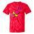 90’s Ring Retro Nostalgia Colorful Throwback Tie-Dye T-Shirts Red Tie-Dye