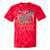 90's Vibe Vintage Style Cassette Tape Nostalgia 1990s Party Premium Tri-Blend Tie-Dye T-Shirts Red Tie-Dye