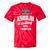 Azerbaijan Lover Saying Azeri Nostalgia Tie-Dye T-Shirts Red Tie-Dye