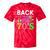 Back To The 70's Mixtape Era Nostalgia Retro 1970 70's Style Tie-Dye T-Shirts Red Tie-Dye