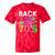Back To The 70's Mixtape Era Nostalgia Retro 1970 70's Style Tie-Dye T-Shirts Red Tie-Dye
