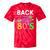 Back To The 80's Mixtape Era Nostalgia Retro 1980 80's Style Tie-Dye T-Shirts Red Tie-Dye