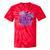 Back To The 90s Retro Nostalgia Tie-Dye T-Shirts Red Tie-Dye