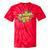 Cartoons Retro 18 Years Later Groovy Pop Art Nostalgia Tie-Dye T-Shirts Red Tie-Dye