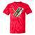 Cassette 90s Costume Party Nostalgia Tie-Dye T-Shirts Red Tie-Dye