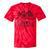 Cassette Tee 80s 90s Retro Party Costume Nostalgia Cassette Tie-Dye T-Shirts Red Tie-Dye