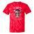 Classic I'm From The 1900s Retro Games Graduating Girl Tie-Dye T-Shirts Red Tie-Dye