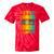 Classic Retro Gaming Nostalgia Tie-Dye T-Shirts Red Tie-Dye
