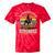 Classic Western Nostalgia Cowboy Sunset Tie-Dye T-Shirts Red Tie-Dye Classic Western Nostalgia Cowboy Sunset Tie-Dye T-Shirts Red Tie-Dye