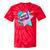 Dabbing Cassette Tape 70s 80s 80s Outfit Nostalgia Tie-Dye T-Shirts Red Tie-Dye