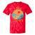 I Dig The 70s Aesthetic Nostalgia 1970's Retro 70s Party Tie-Dye T-Shirts Red Tie-Dye