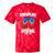 Discipline Arsenal Pinoy Nostalgia Filipino Tsinelas Tie-Dye T-Shirts Red Tie-Dye