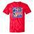 EAT THE RICH 90S NOSTALGIA WHALE ORCA YAHCT RETRO Tie-Dye T-Shirts Red Tie-Dye