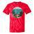 Fish Bowl Frutiger Aero Y2K Retro Vibes Tie-Dye T-Shirts Red Tie-Dye