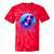 Never Forget Retro 80s 90s Nostalgia Tie-Dye T-Shirts Red Tie-Dye